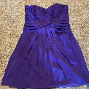 David’s bridal bridesmaid dress